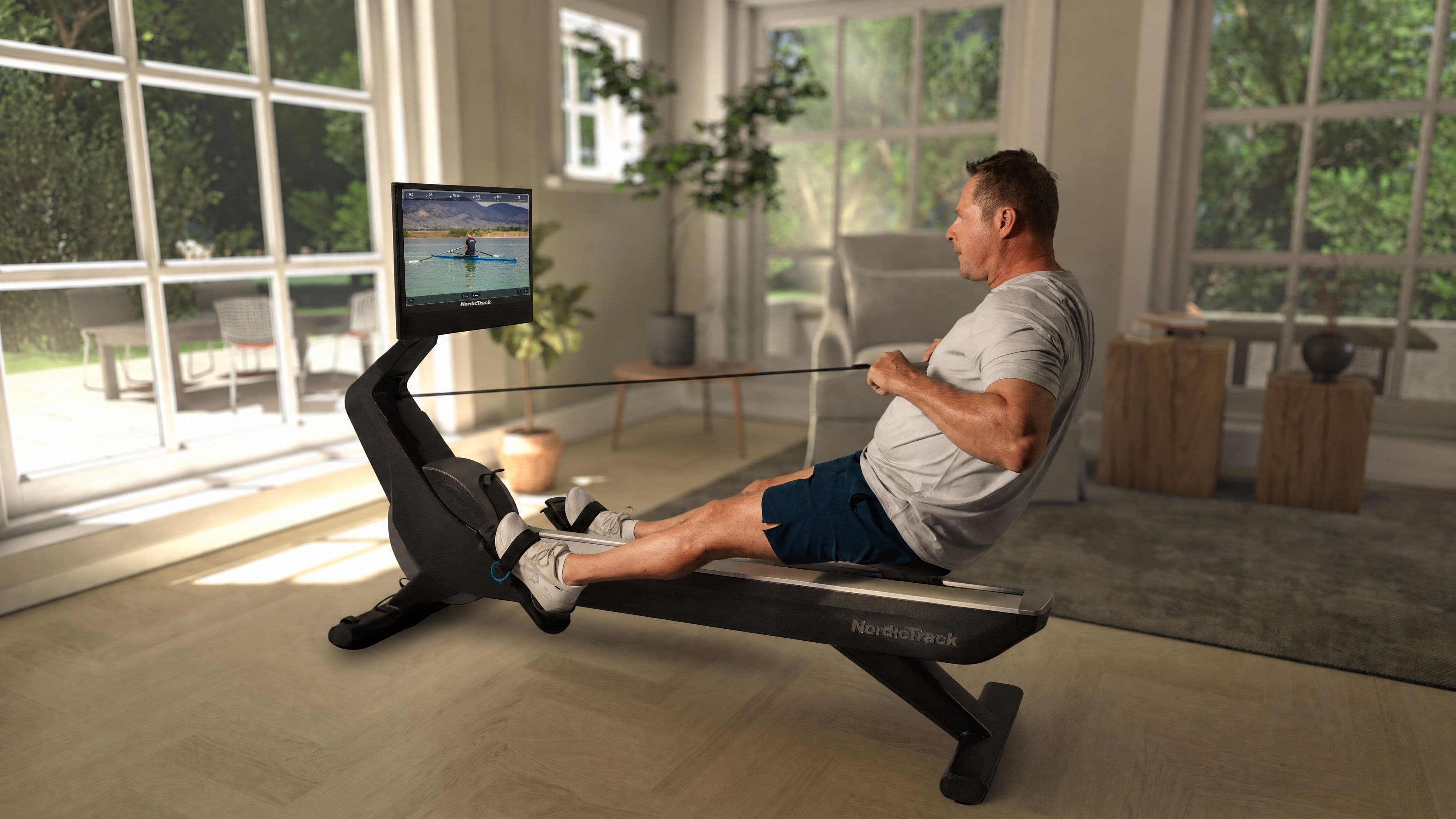 NordicTrack’s two featured rowing machines for the holidays: the RW700 and RW900.